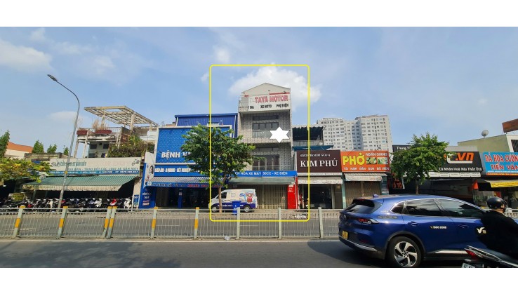 Cho thuê nhà Mặt tiền Lũy Bán Bích 124m2, 3Lầu - GẦN UBND QUẬN TÂN PHÚ